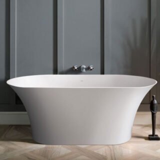 BC Designs Verdicio Freestanding Double Ended Bath - 1680mm x 700mm - Image 3