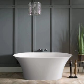 BC Designs Verdicio Freestanding Double Ended Bath - 1680mm x 700mm - Image 4