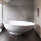 Bc Designs Gio Freestanding Double Ended Bath - 1645mm x 935mm - Image 2