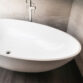 Bc Designs Gio Freestanding Double Ended Bath - 1645mm x 935mm - Image 5