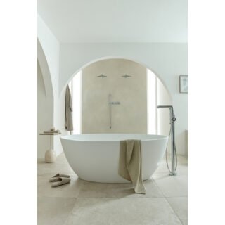 Bc Designs Esseta Freestanding Double Ended Bath - 1510mm x 760mm - Image 4