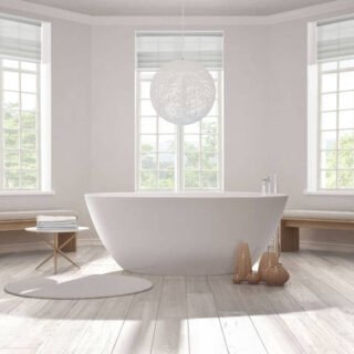 Bc Designs Esseta Freestanding Double Ended Bath - 1510mm x 760mm - Image 6