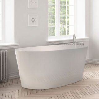 Bc Designs Sorpressa Freestanding Double Ended Bath - 1510mm x 760mm - Image 4