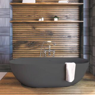 Bc Designs Crea Freestanding Double Ended Bath - 1665mm x 780mm - Image 8