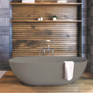 Bc Designs Crea Freestanding Double Ended Bath - 1665mm x 780mm - Image 9