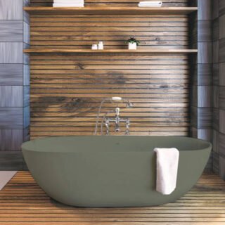 Bc Designs Crea Freestanding Double Ended Bath - 1665mm x 780mm - Image 10