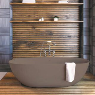 Bc Designs Crea Freestanding Double Ended Bath - 1665mm x 780mm - Image 11