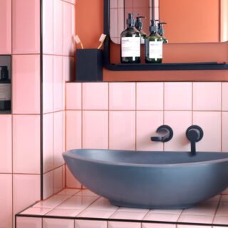 BC Designs Kurv 360mm Sit-On Countertop Basin - Image 3