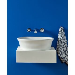 BC Designs Bampton 390mm Sit-On Countertop Basin - Image 4