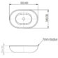 BC Designs Crea 340mm Sit-On Countertop Basin - Image 3