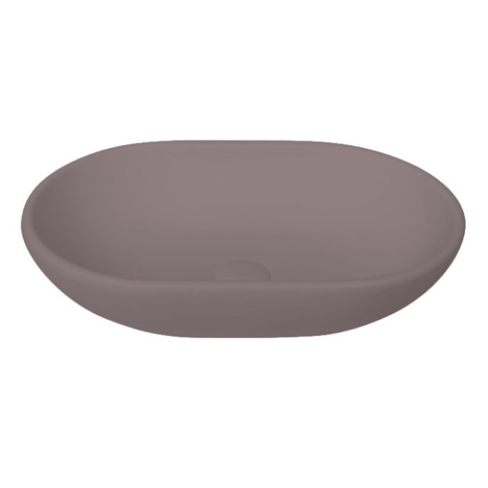 BC Designs Crea 340mm Sit-On Countertop Basin - Satin Rose