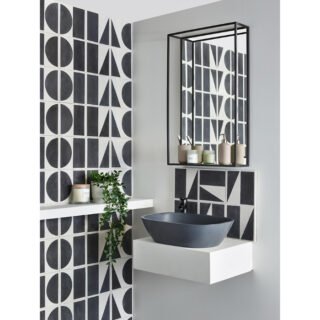 BC Designs Vive 360mm Sit-On Countertop Basin - Image 2