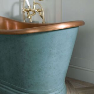 Bc Designs Freestanding Double Ended Boat Bath - 1700mm x 725mm - Image 6