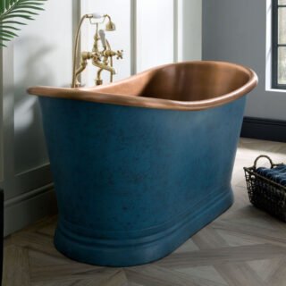Bc Designs Freestanding Double Ended Boat Bath - 1700mm x 725mm - Image 7