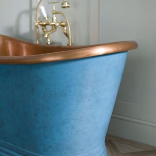 Bc Designs Freestanding Double Ended Boat Bath - 1700mm x 725mm - Image 8