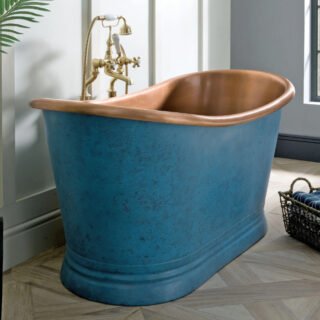 Bc Designs Freestanding Double Ended Boat Bath - 1500mm x 725mm - Image 11