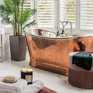 Bc Designs Freestanding Double Ended Boat Bath - 1500mm x 725mm - Image 4