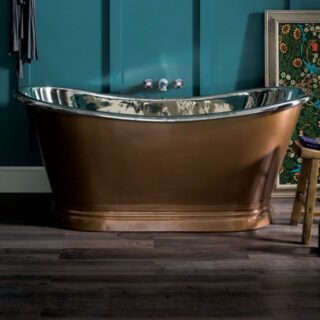 Bc Designs Freestanding Double Ended Boat Bath - 1500mm x 725mm - Image 5
