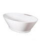 BC Designs Chalice Major Freestanding Double Ended Bath With Waste - Gloss White