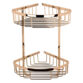 BC Designs Victrion Double Corner Shower Basket