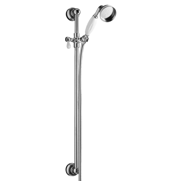 BC Designs Victrion Traditional Slide Rail Kit - Brushed Chrome