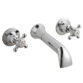 BC Designs Victrion Crosshead Bath Filler Tap with Spout