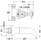 BC Designs Victrion Crosshead Bath Filler Tap with Spout - Image 4