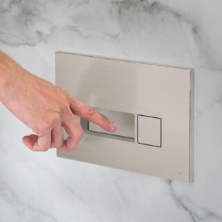 Vado Individual Square Button Flush Plate - Image 4