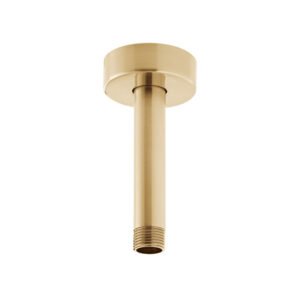 Vado Individual Fixed Head Ceiling Mounting Shower Arm - Brushed Gold