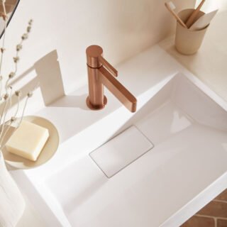 Vado Individual Edit Deck Mounted Mono Basin Mixer Tap - Image 6