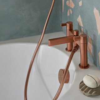 Vado Individual Edit Bath Shower Mixer Tap With Kit - Image 3