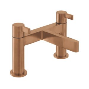 Vado Individual Edit Deck Mounted Bath Filler Tap - Brushed Bronze