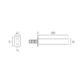 Vado Individual Edit Wall Mounted Bath Spout - Image 4