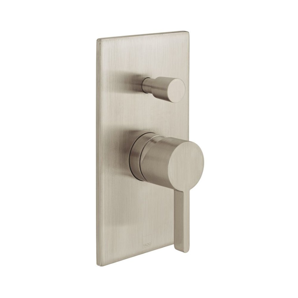 Vado Individual Edit 2 Outlet Concealed Manual Shower Valve With Diverter - Brushed Nickel