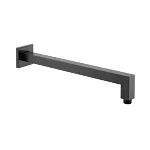 Vado Individual Square Easy Fit Shower Arm - Brushed Black