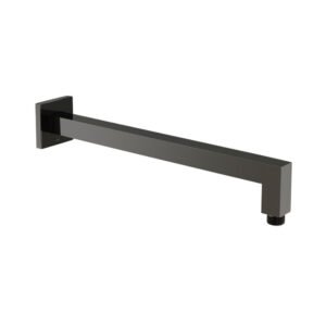 Vado Individual Square Easy Fit Shower Arm - Polished Black