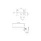 Vado Individual Omika Noir Wall Mounted Basin Mixer Tap - Polished Black - Image 4