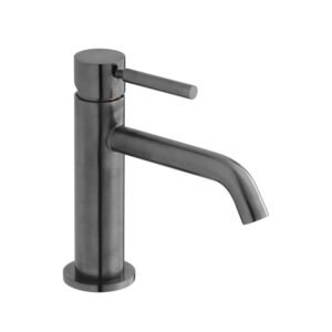 Vado Individual Origins Slimline Mono Basin Mixer Tap - Brushed Black