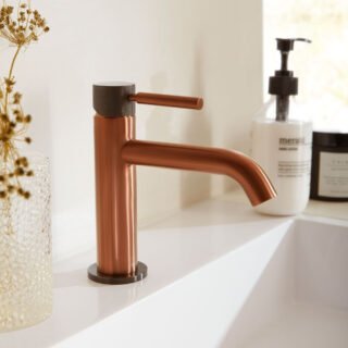 Vado Individual Origins Mono Basin Mixer Tap With Knurled Handle - Image 10