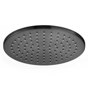 Vado Individual Nebula Round Shower Head – 200mm - Brushed Black