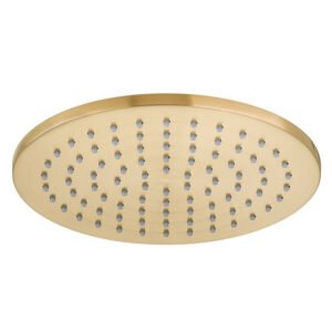 Vado Individual Nebula Round Shower Head – 200mm - Brushed Gold