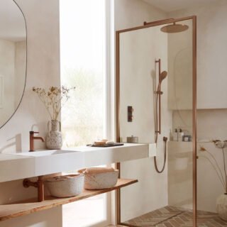 Vado Individual Round Shower Head - 300mm - Image 6