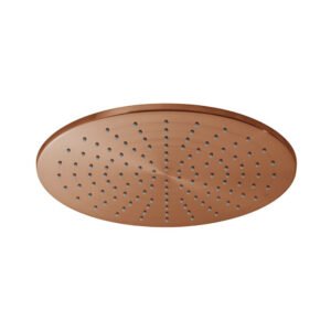 Vado Individual Round Shower Head – 300mm - Brushed Bronze