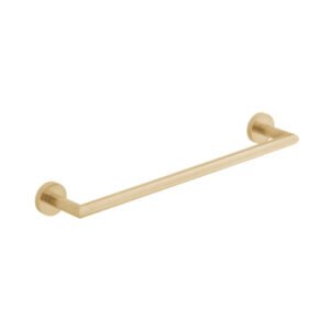 Vado Individual Spa Towel rail – 450mm Long - Brushed Gold