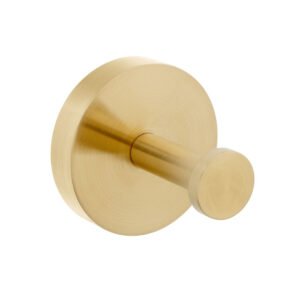 Vado Individual Spa Single Robe Hook - Brushed Gold