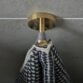 Vado Individual Spa Single Robe Hook With knurled Accents - Image 2