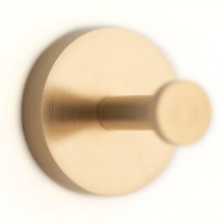 Vado Individual Spa Single Robe Hook With knurled Accents - Image 4