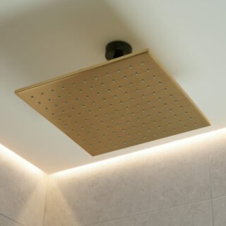 Vado Individual Square Shower Head - 300mm x 300mm - Image 5