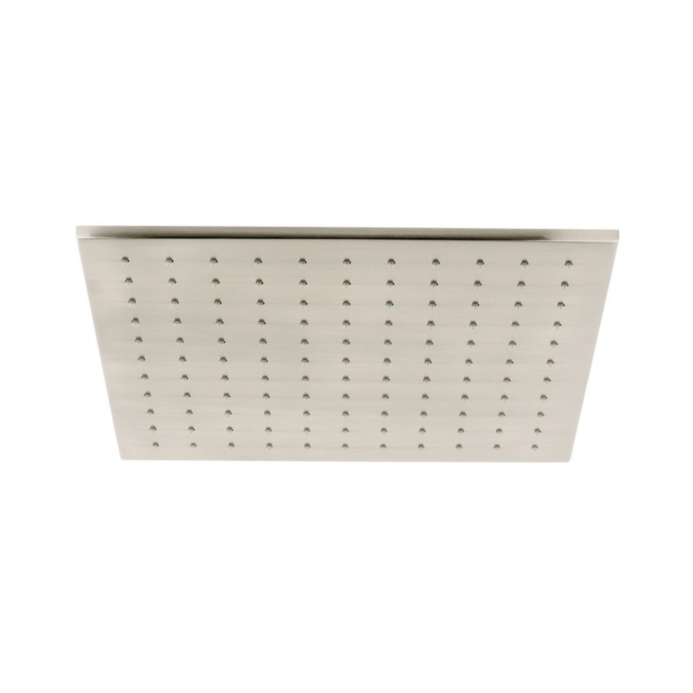 Vado Individual Square Shower Head – 300mm x 300mm - Brushed Nickel