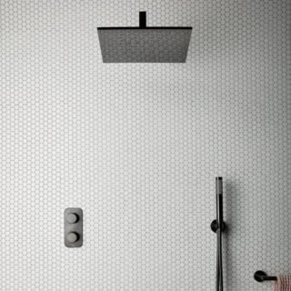 Vado Individual Tablet Altitude 2 Outlet Vertical Concealed Thermostatic Shower Valve - Image 3